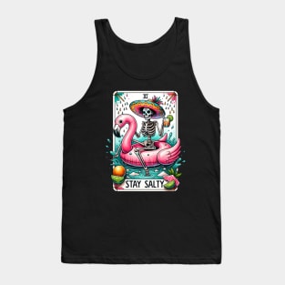 Stay Salty. Tarot Card Tank Top
